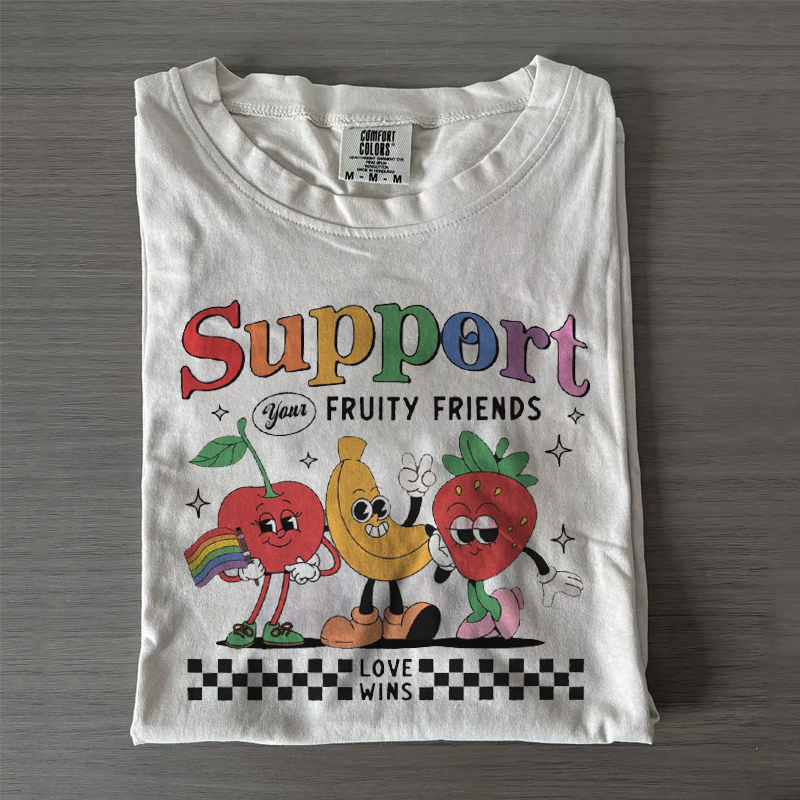 Support Your Fruity Friends T-shirt