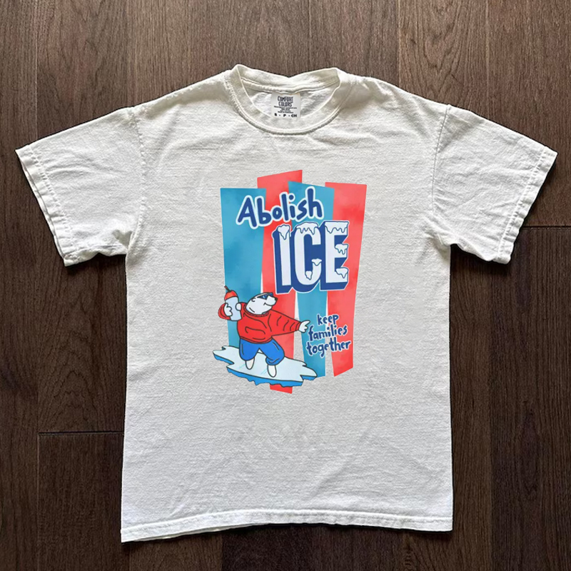 Abolish ICE No Human Is Illegal T-shirt