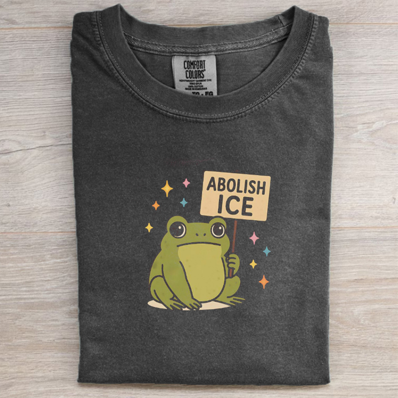 Abolish Ice Frog T-shirt