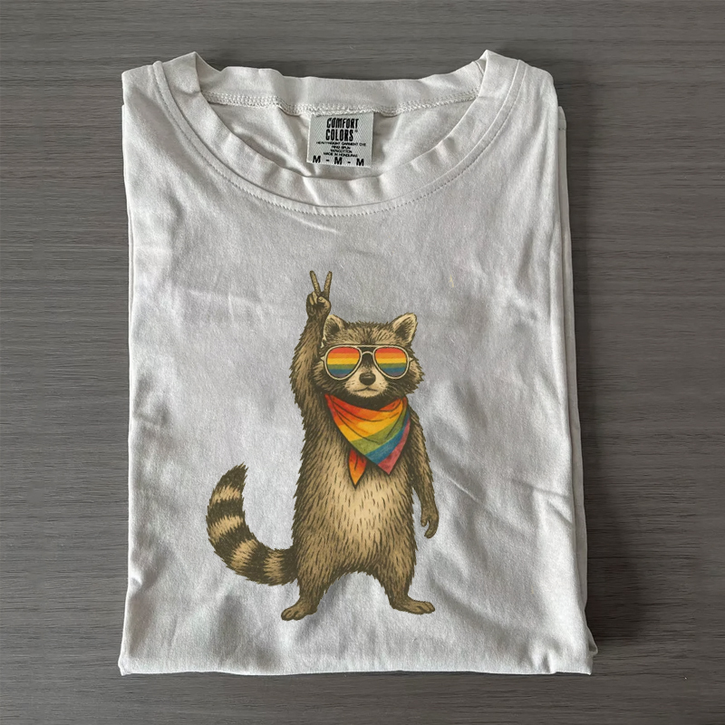 Raccoon Pride  T-shirt