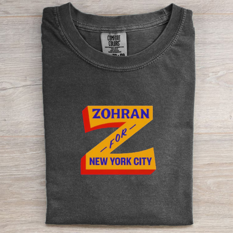  Zohran for New York T-shirt