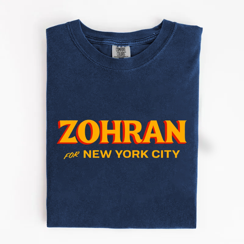 Zohran for New York T-shirt