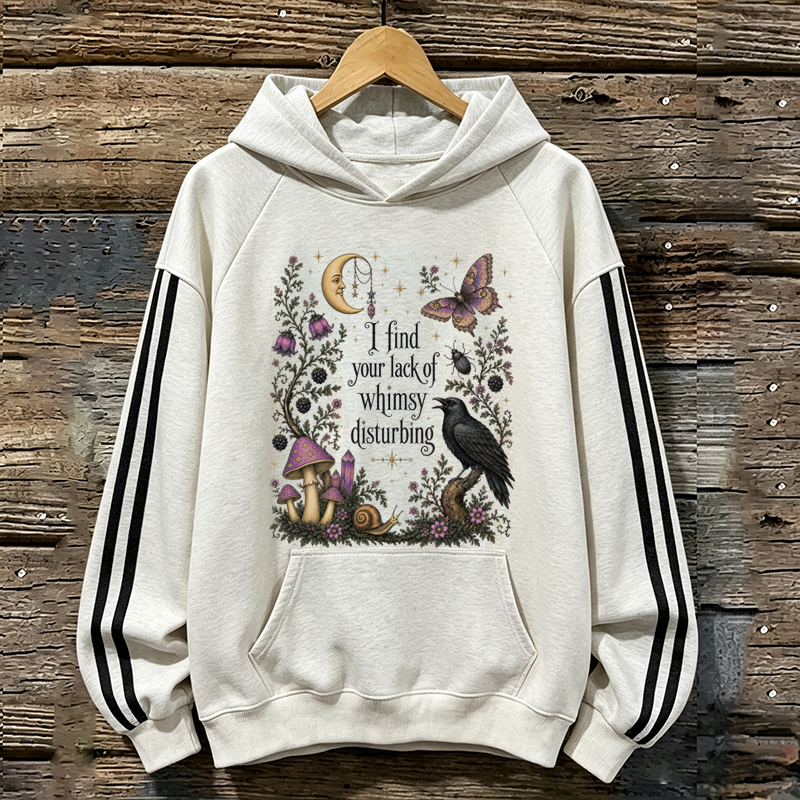 Lack of Whimsy Crow Hoodie