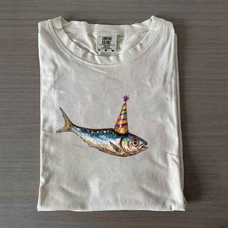 Tomato Girl Summer Party Sardine Shirt