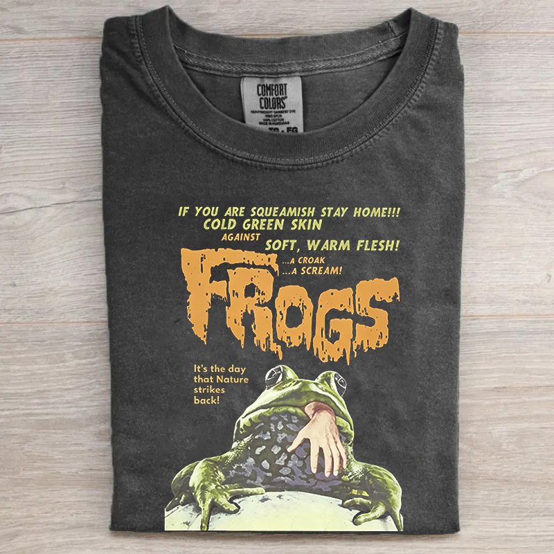 Retro Horror Graphic T-Shirt