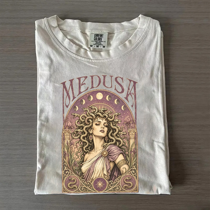Feminist Medusa Art Deco Style T-Shirt