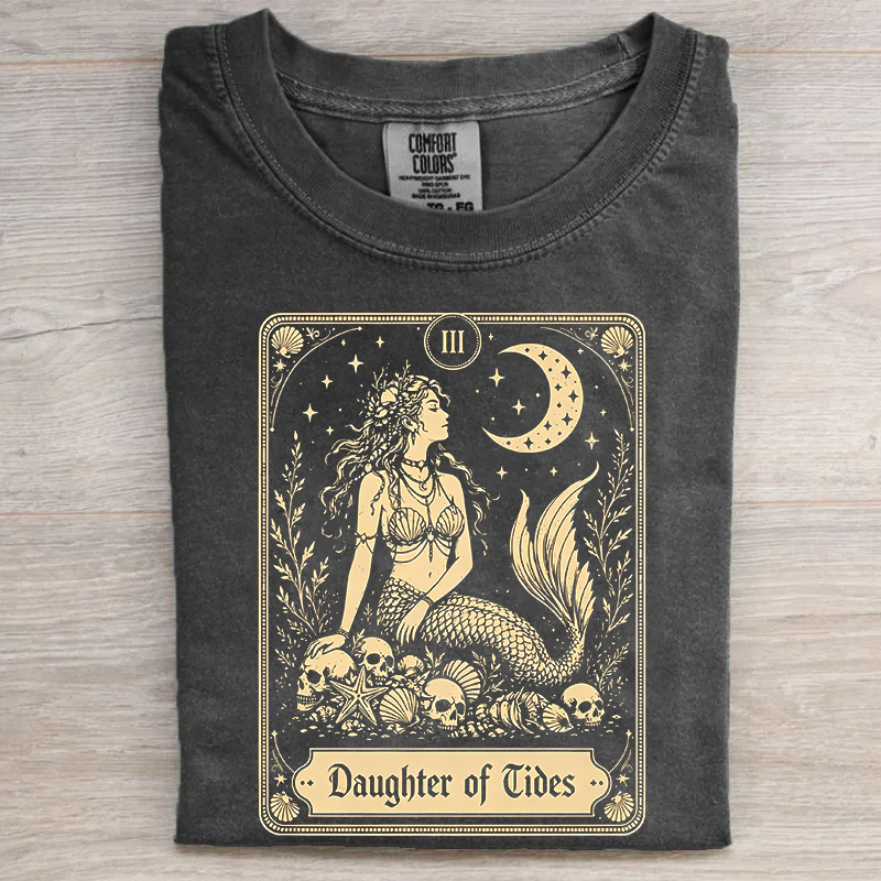 Mermaid Daughter of Tides Goddess Siren Mythical T-shirt
