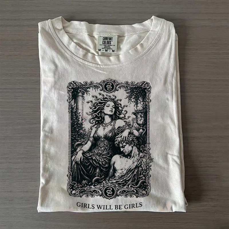 Vintage Medusa Graphic T-Shirt