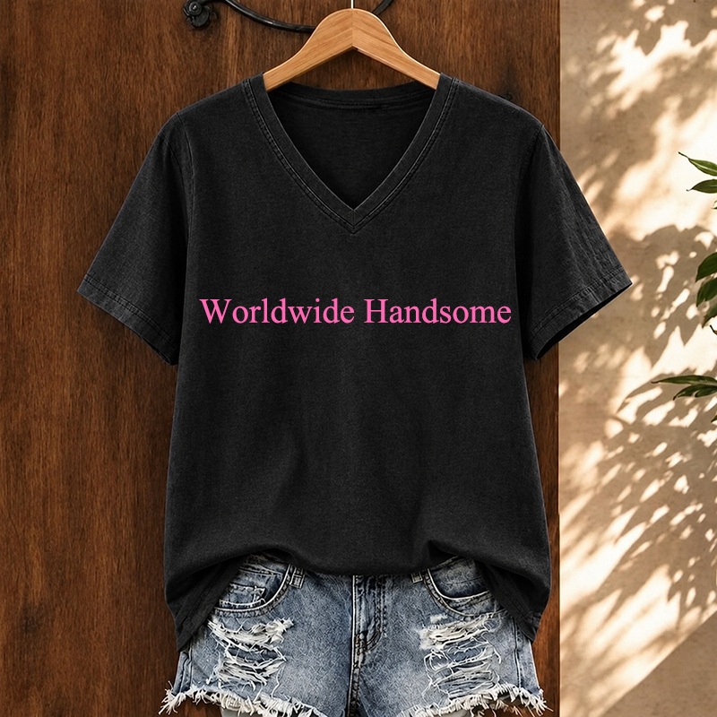 WORLDWIDE HANDSOME V-neck T-shirt