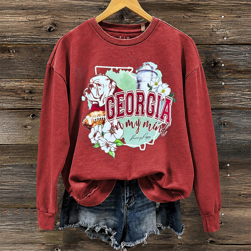 Georgia Bulldogs Football Sweatshirt