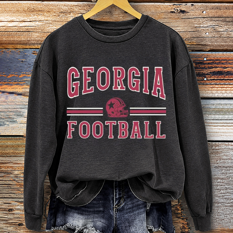 Georgia Football Graphic Sweatshirt