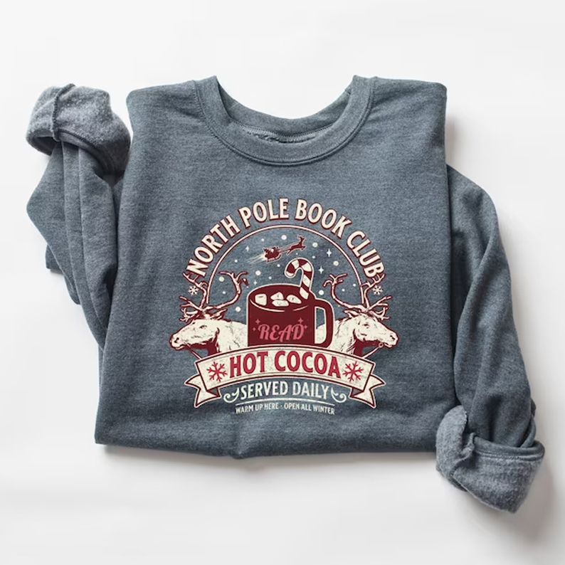 North Pole Book Club Sweatshirt