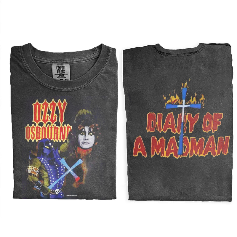 Retro Style Gothic Metal Legend T-shirt