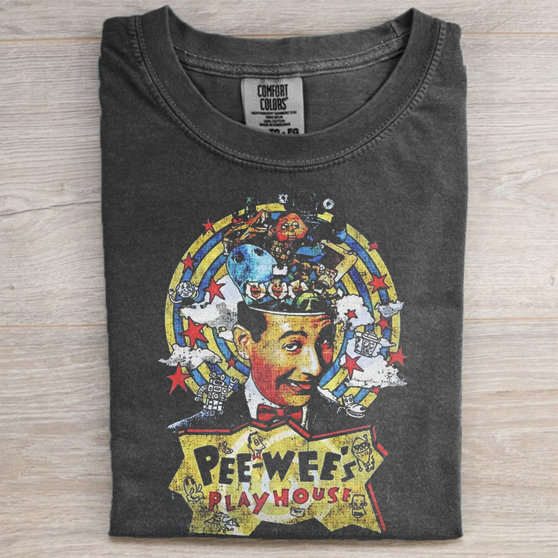 Retro Style Pee-wee T-shirt