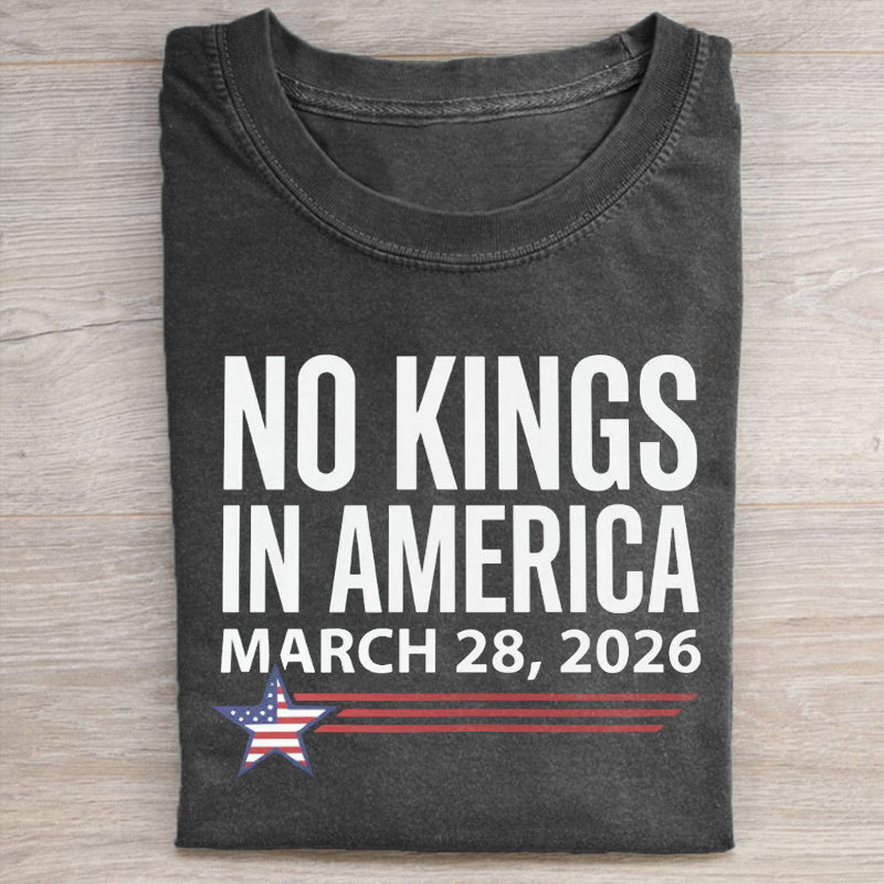 No Kings in America March 28 2026 T-shirt