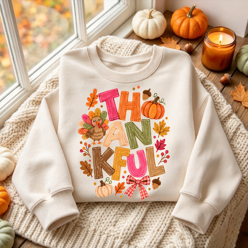 Thankful Thanksgiving Sweatshirt