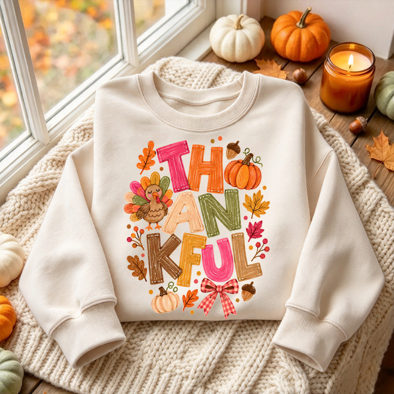 Thankful Thanksgiving Sweatshirt