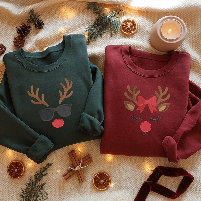 Christmas Couple Sweatshirts