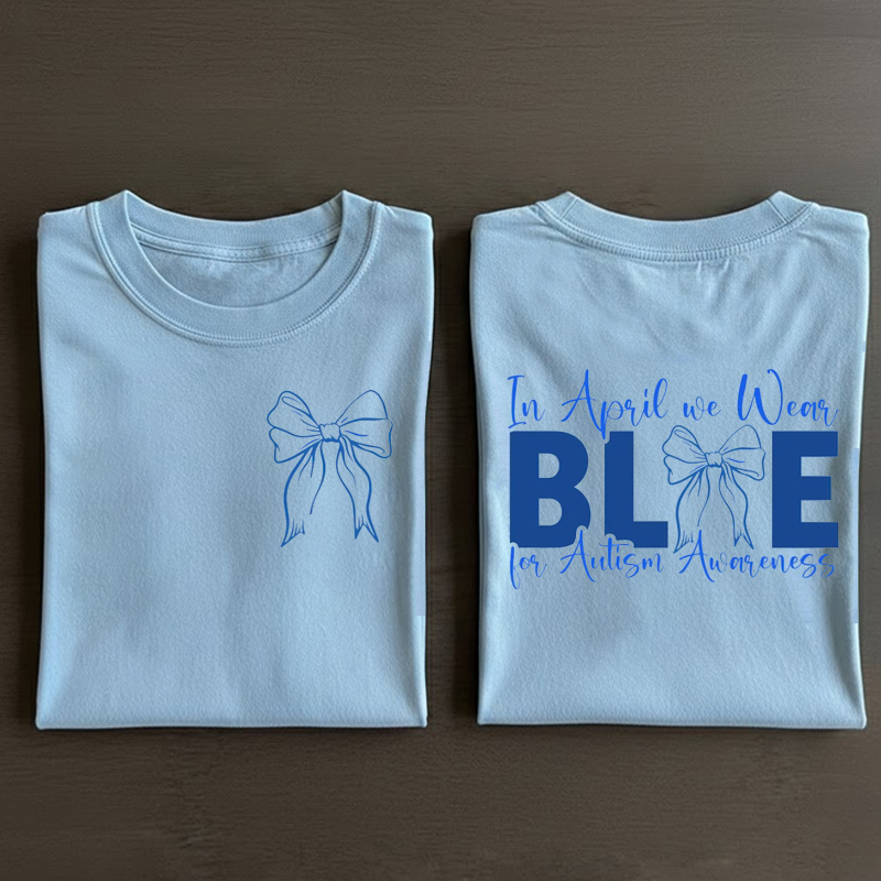 Coquette Autism Awareness T-shirt