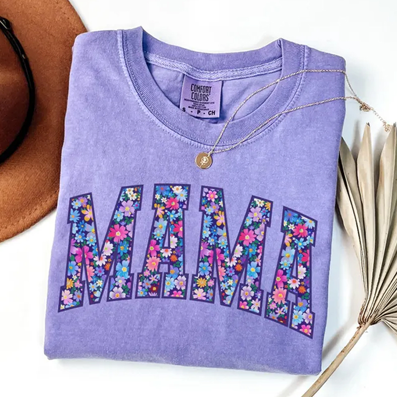 Floral Mom Spring T-shirt