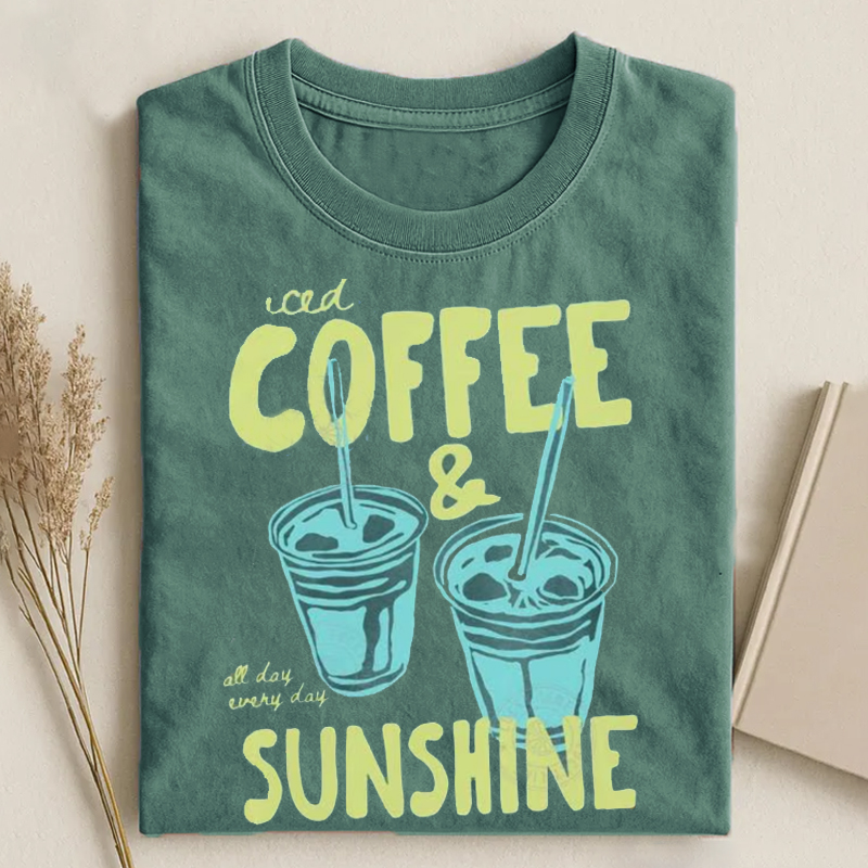 iced Coffee and Sunshine T-shirt