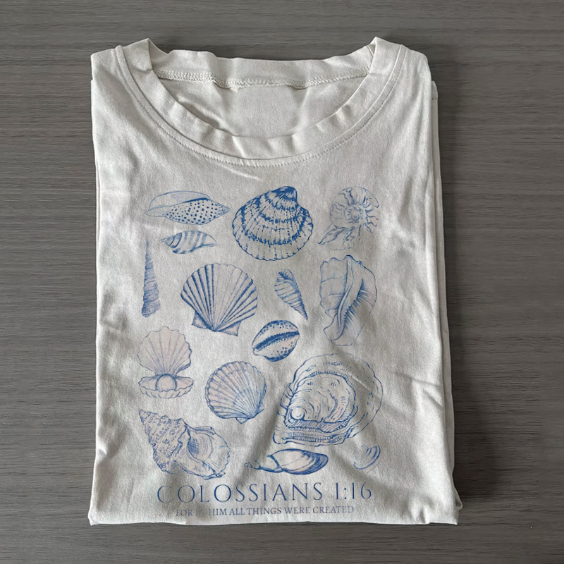 Seashell Bible Verse T-shirt