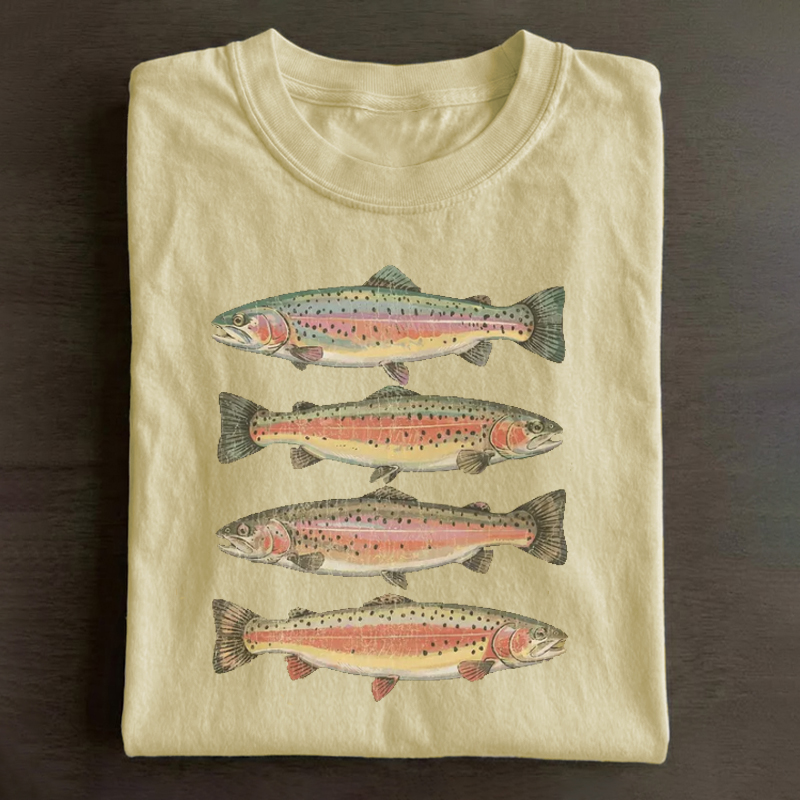 Rainbow Trout Heavy T-shirt