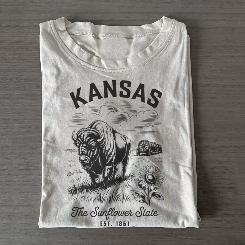 Retro 50 States Road Trip T-shirt