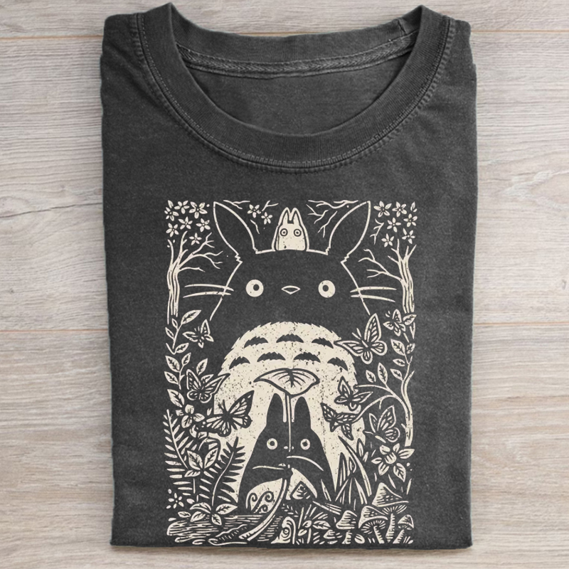 Vintage Anime Sketch T-shirt