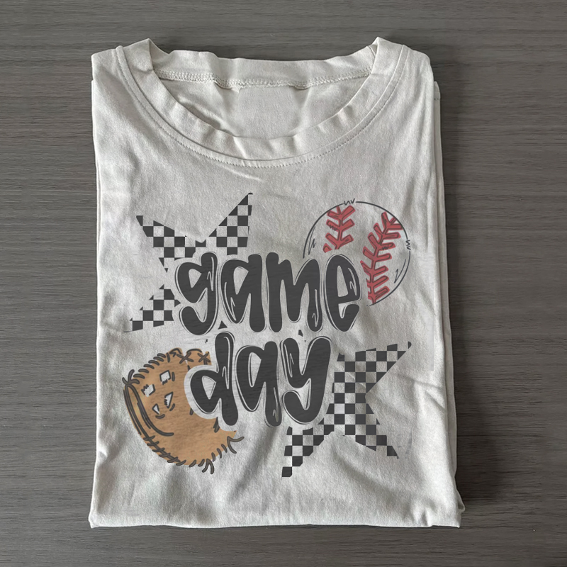 Baseball Game Day Mom T-shirt