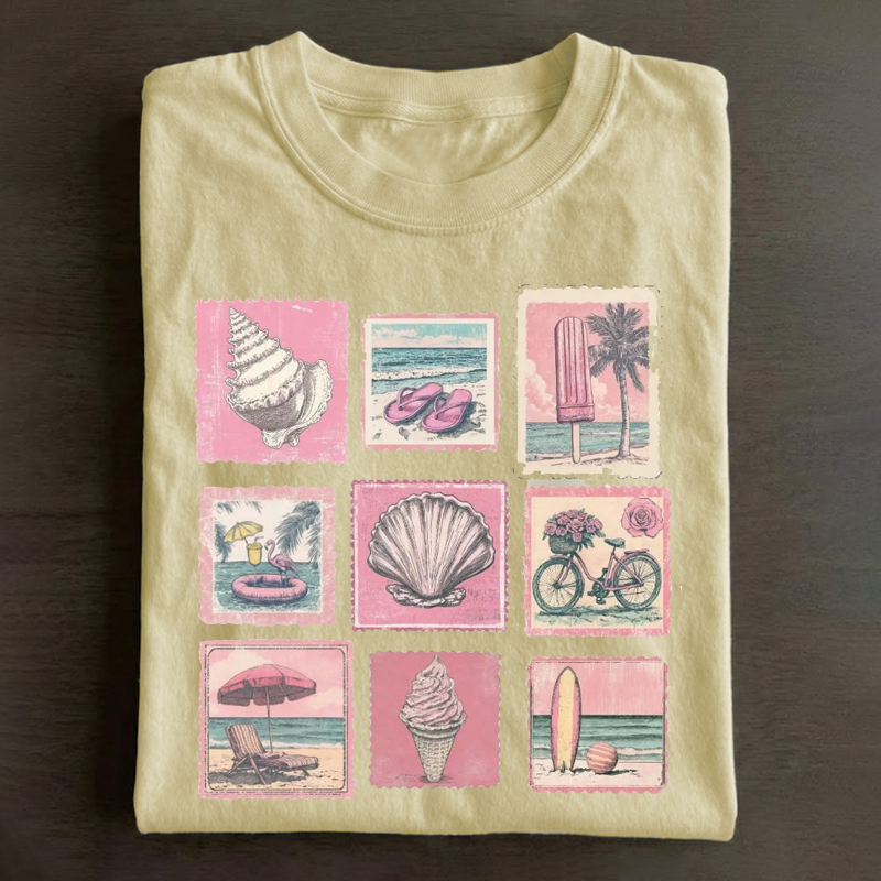 Vintage Beach Summer Vacation T-shirt