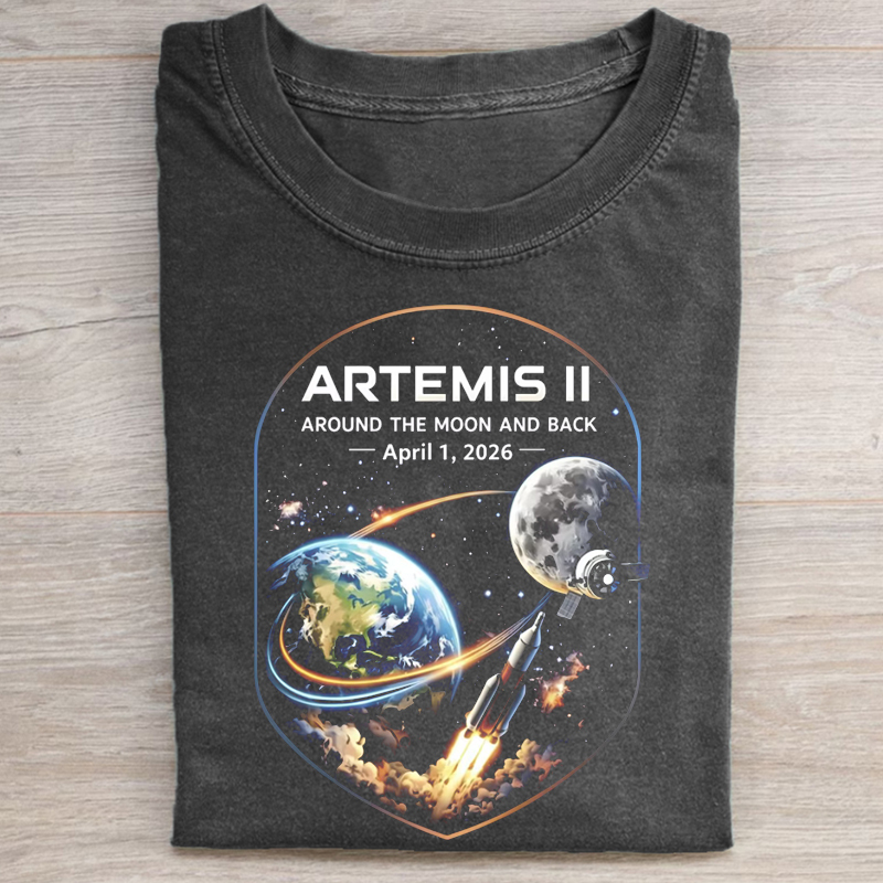 Artemis II Rocket Launch T-shirt