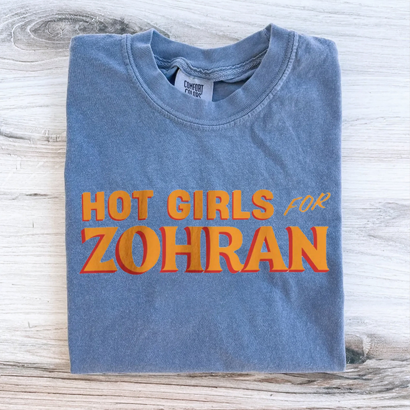 Hot Girls for Zohran T-shirt