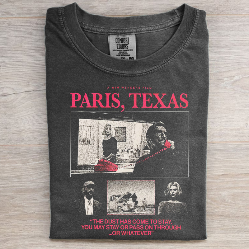 Retro Style Paris Texas 1984 T-Shirt