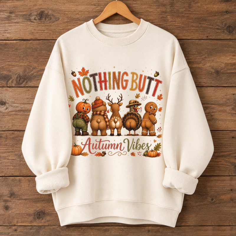 Funny Fall Thanksgiving Sweatshirt