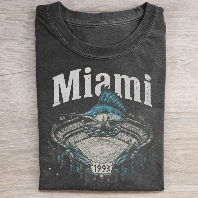 Vintage Miami Baseball T-shirt