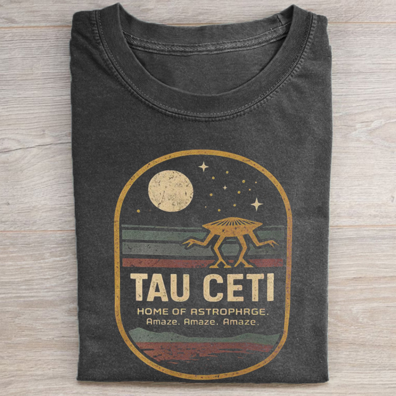 Retro Tau Ceti Home of Astrophage T-shirt