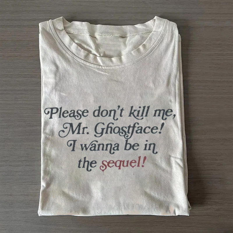 Retro Spooky Ghostface Shirt