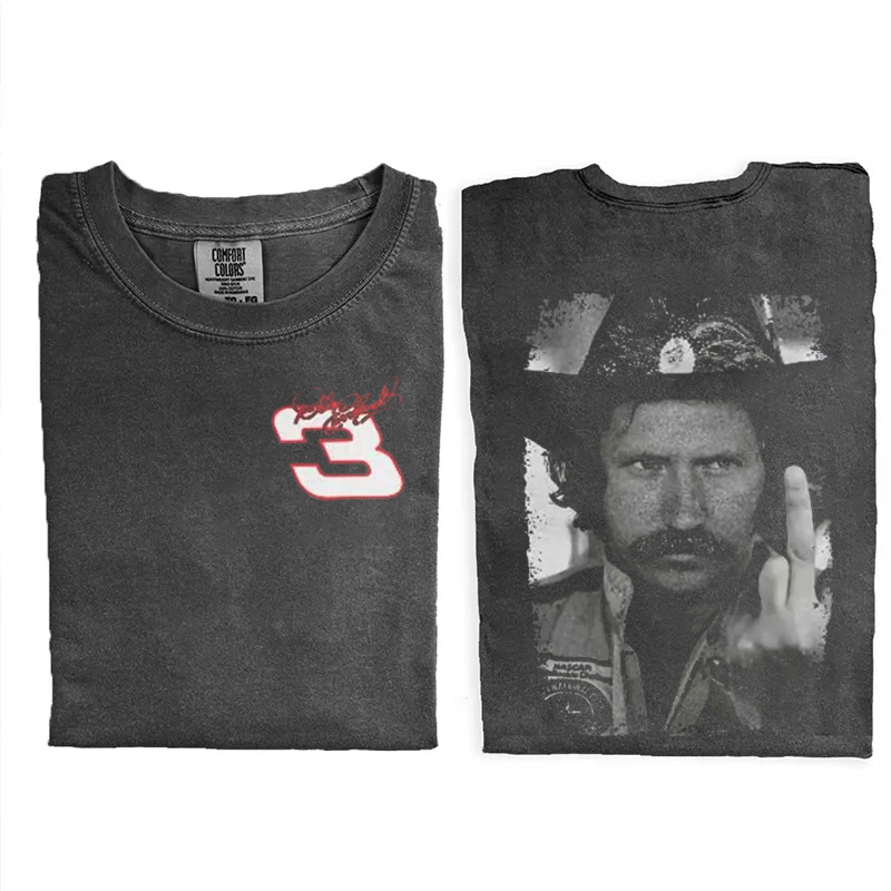 Retro Style Racing Middle Finger Unisex T-Shirt
