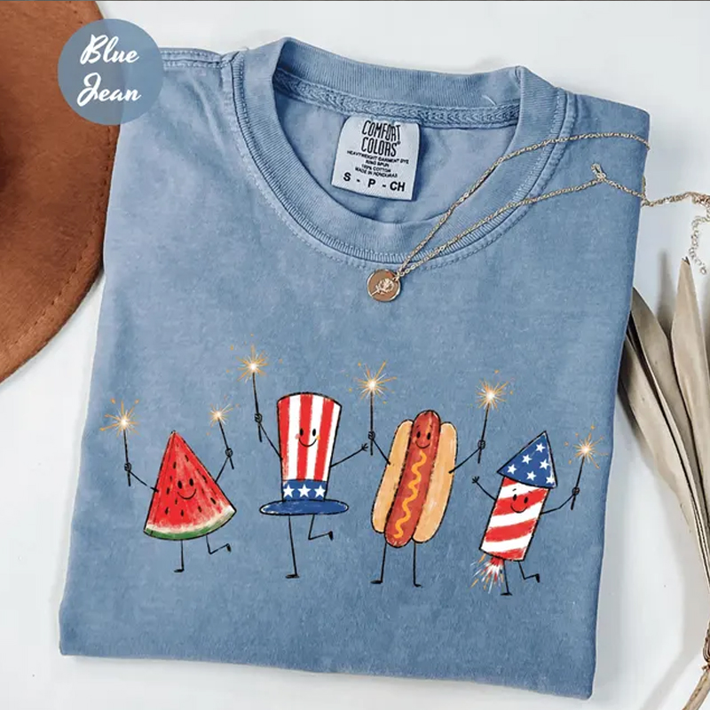 Patriotic Doodle T-shirt