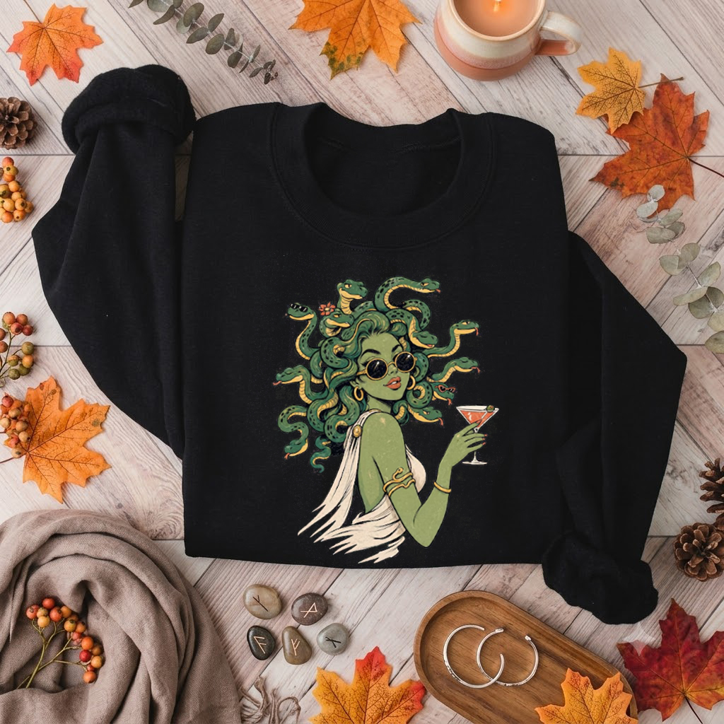 Cute Medusa Cocktail Shirt
