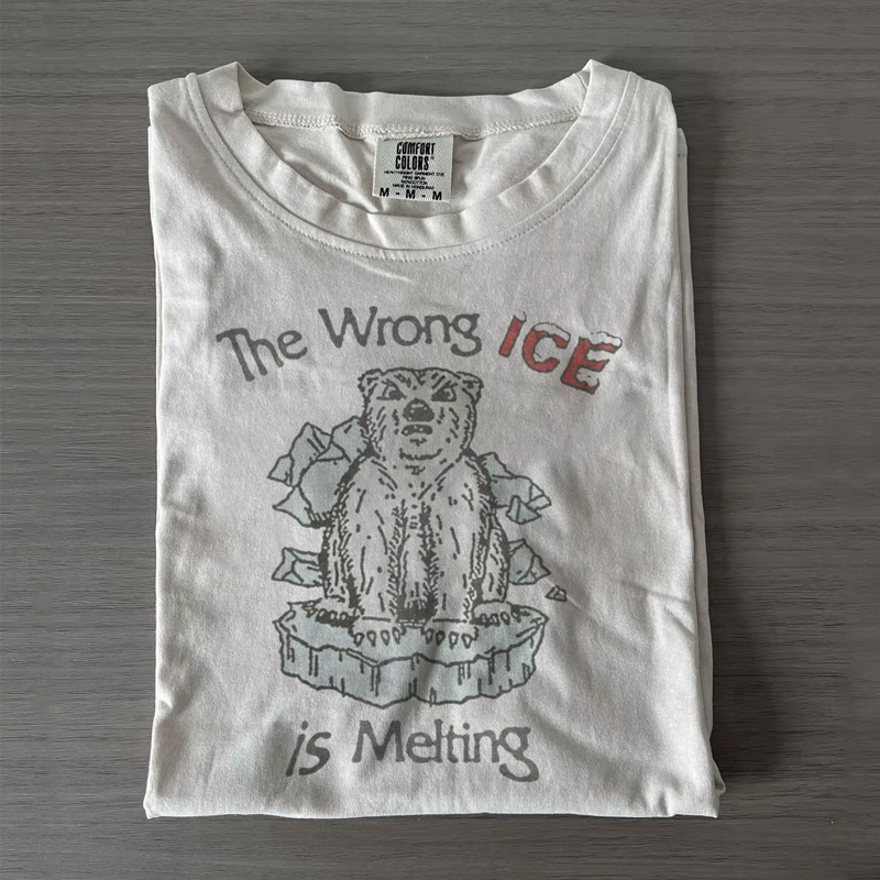 The Wrong ICE Is Melting T-shirt 