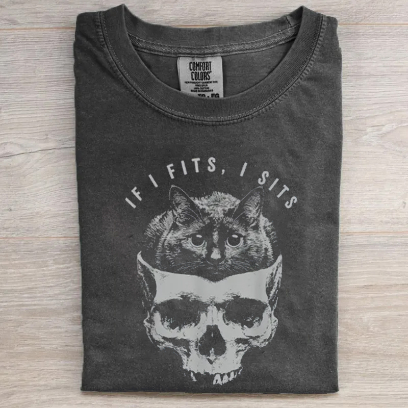 Skull and Cat Lover Shirt