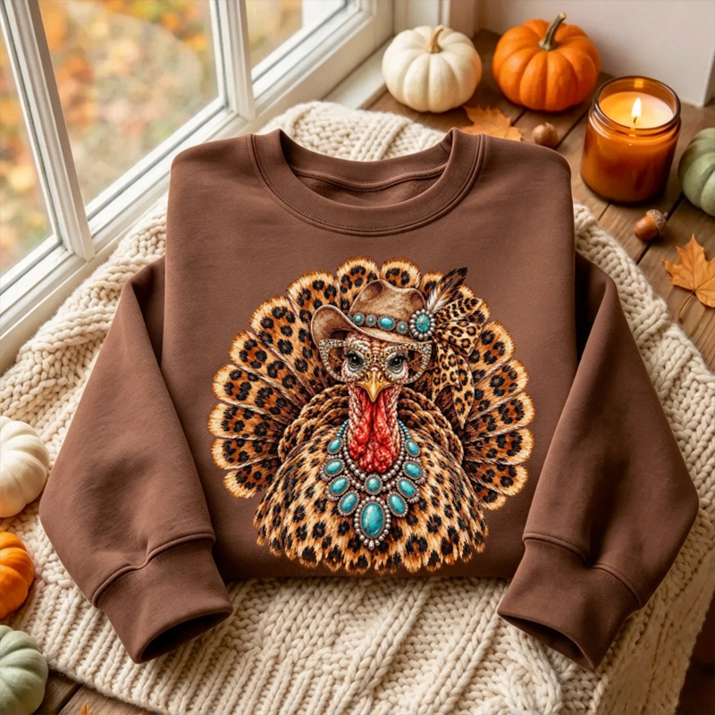 Glam Turkey Sweatshirt