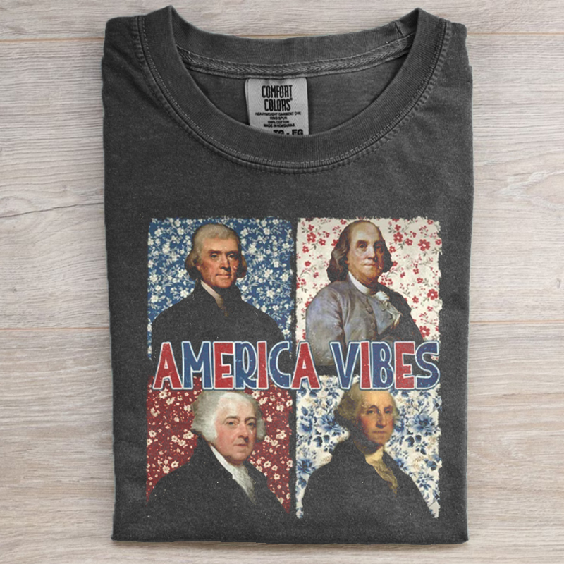 Retro America Vibes tee
