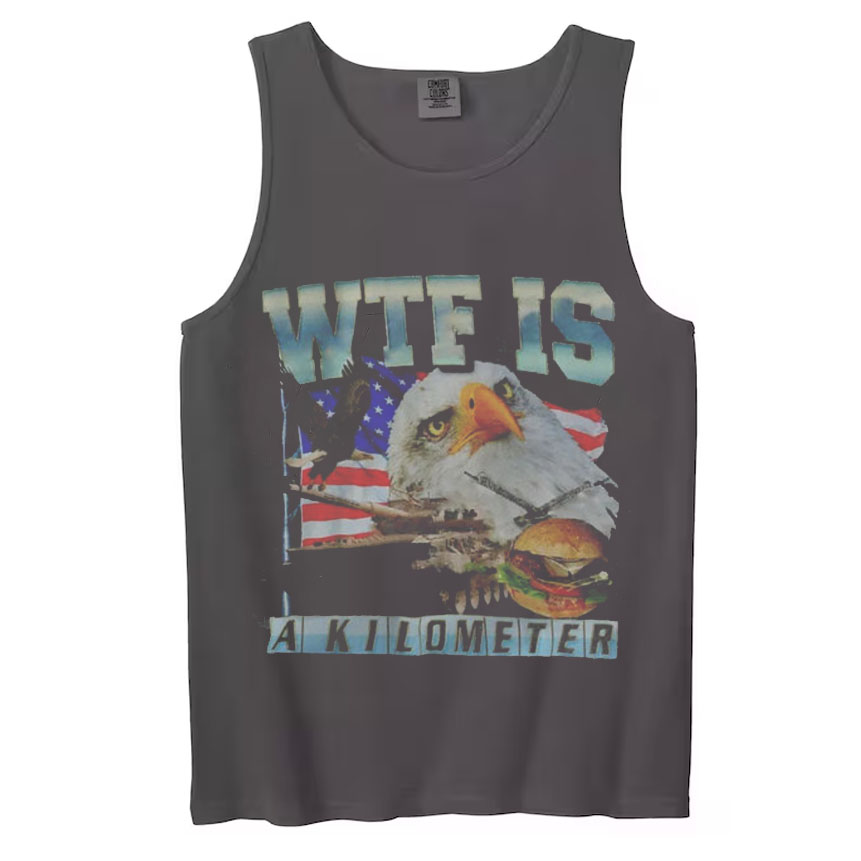 WTF Is A Kilometer Comfort Colors Tank Top