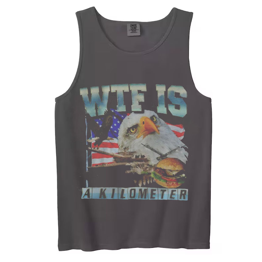 WTF Is A Kilometer Comfort Colors Tank Top