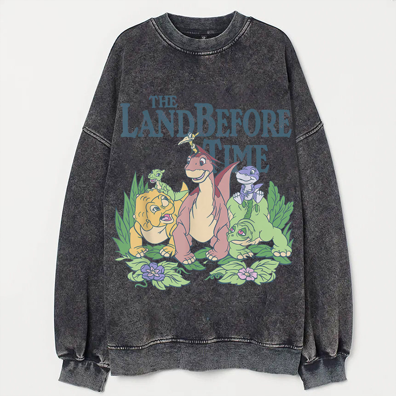 The Land Before Time Pastel Dinosaur Friends Sweatshrit/T-shirt