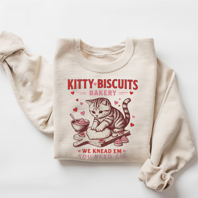 Kitty Biscuits Bakery Sweatshirt