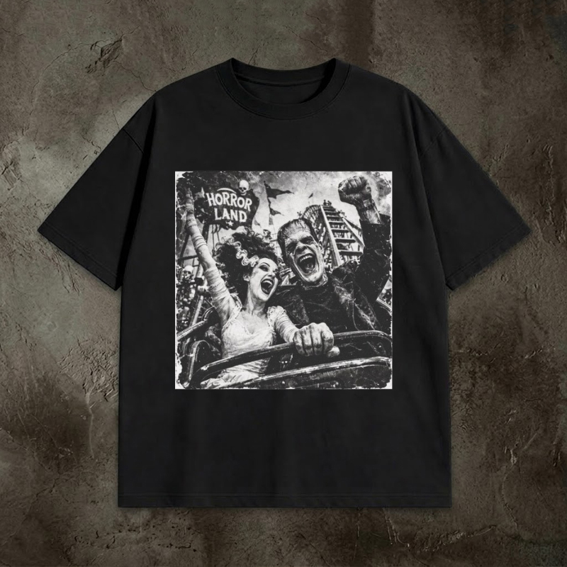 Vintage Haunted Amusement Park T-Shirt